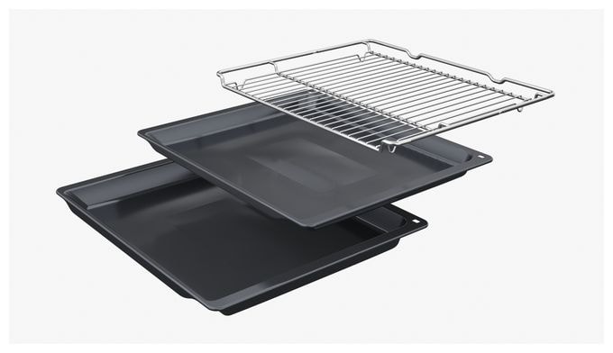 Einbaubackofen groß Dampfgaren AutoClean iQ500 HR578GFS7F 