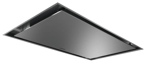 Abluft/Umluft Dunstabzugshaube/Esse Decke 90 cm (Schwarz, Silber) iQ500 LR97CAQ50 