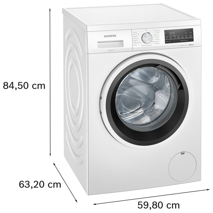 9 kg Frontlader Waschmaschine 1400 U/min aquaStop Funktion iQ500 WU14UT42 