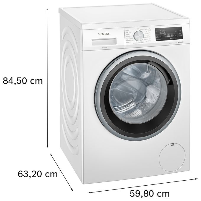 8 kg Frontlader Waschmaschine 1400 U/min aquaStop Funktion iQ500 WU14UT71 