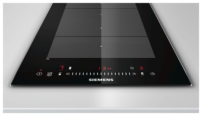 Induktions Kochfeld/Herdplatte 2 Zone(n) iQ700 EX375FXB1E autarkes Domino 30cm 