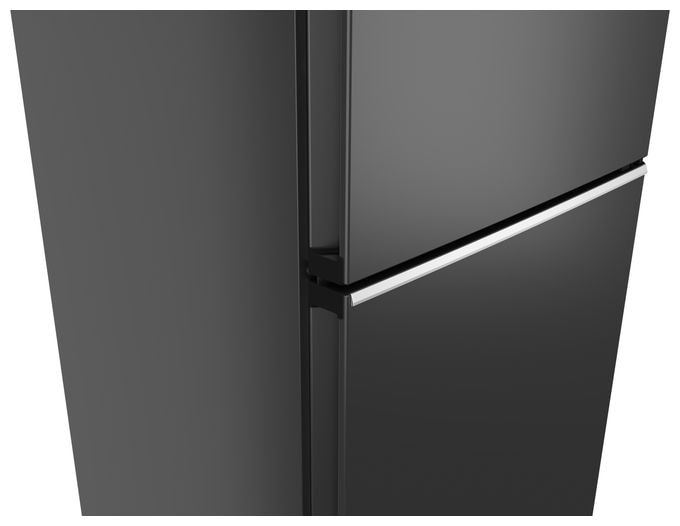 260 l / 103 l Kühl-Gefrierkombi freistehend NoFrost 129 kWh Jahr  iQ700 KG39NSBBF (Schwarz) 