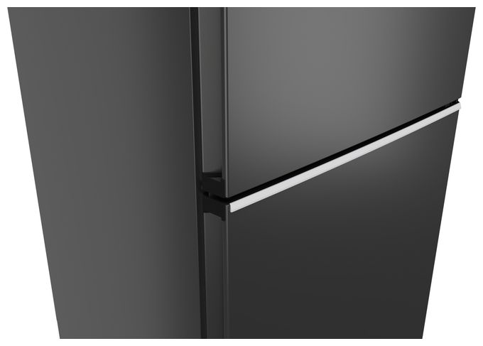 311 l / 129 l Kühl-Gefrierkombi freistehend NoFrost 142 kWh Jahr  iQ700 KG49NSBBF (Schwarz) 