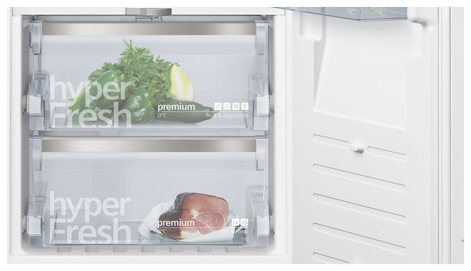 187 l 122,5 cm Einbaukühlschrank EEK: D 110 kWh Jahr iQ700 KI41FADD0 