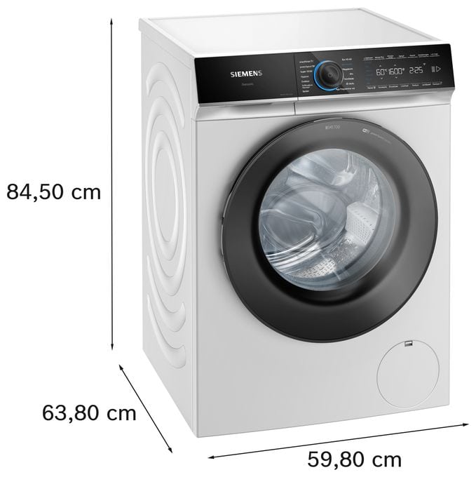9 kg Frontlader Waschmaschine 1600 U/min aquaStop Funktion iQ700 WG46B2071 