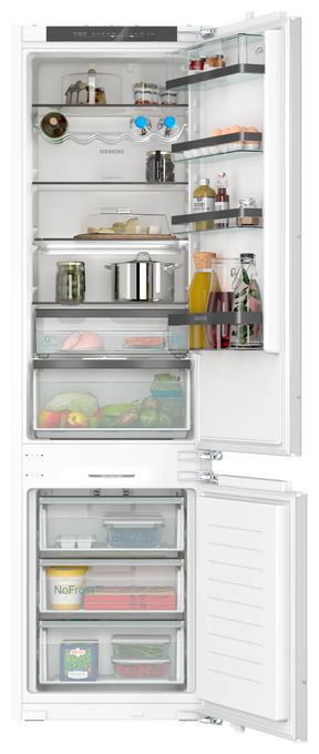 215 l Kühlteil 75 l Gefrierteil 194 cm Einbau Kühl-/Gefrierkombination NoFrost iQ500 KI96NSDD0 
