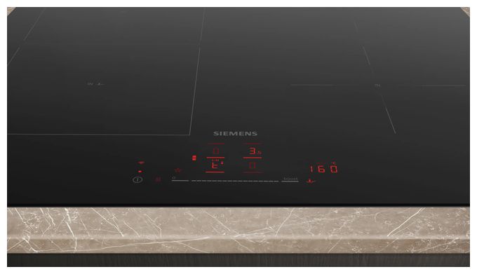 Backofen-Set groß AutoClean mit autarkem 60 cm Induktions Kochfeld PQ100J60SL (HB479G0A3 + ED61AHSC1E) 