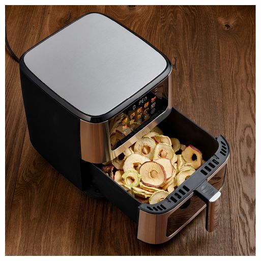 Heißluftfritteuse 7,5 l 1870 W  Air Fry & Dry XL (Schwarz, Silber) 