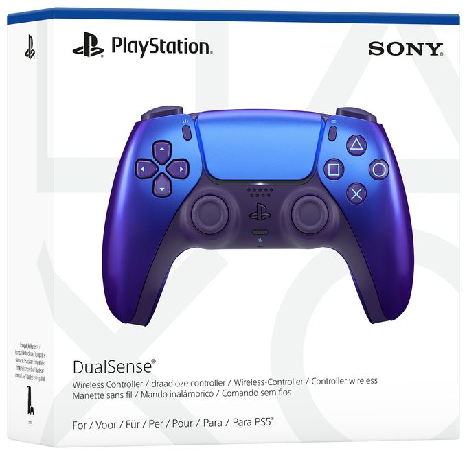 Analog / Digital Gamepad für PlayStation 5, Android, MAC, PC, iOS  DualSense Wireless Controller (Indigo) 