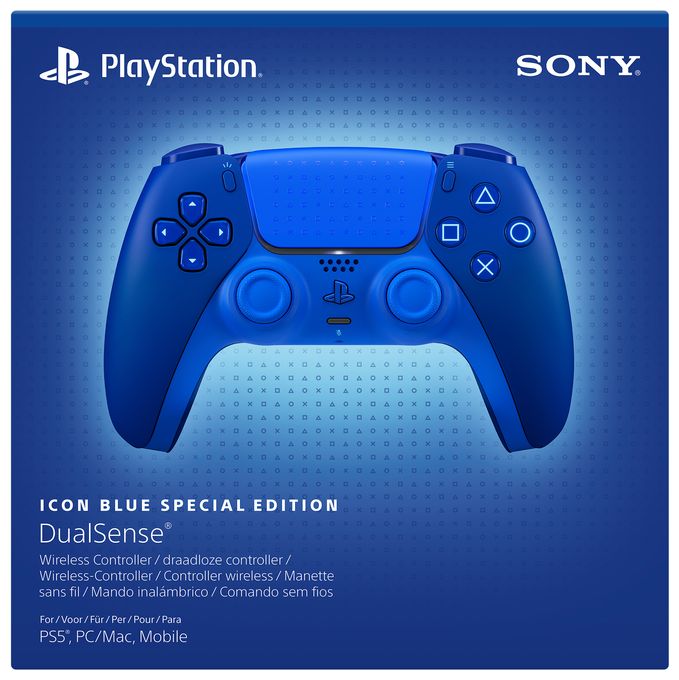 Analog / Digital Gamepad für PlayStation 5  DualSense Wireless Controller (Blau) 