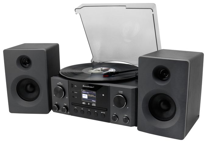 DAB+, FM 20 W Bluetooth  MCD1950SW (Schwarz) 