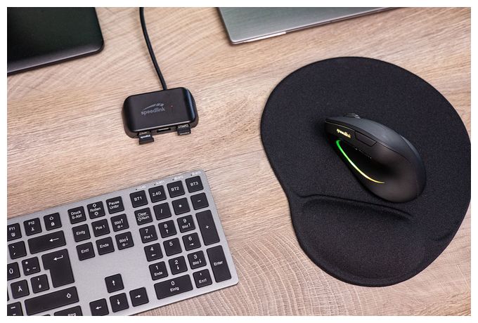 3200 DPI Gaming Maus Optisch  Piavo Pro (Schwarz) 