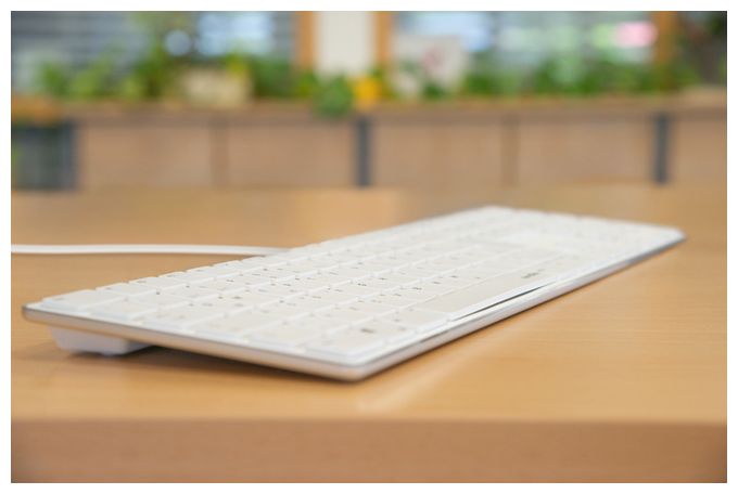 Büro Tastatur USB  SL-640010 (Weiß) 