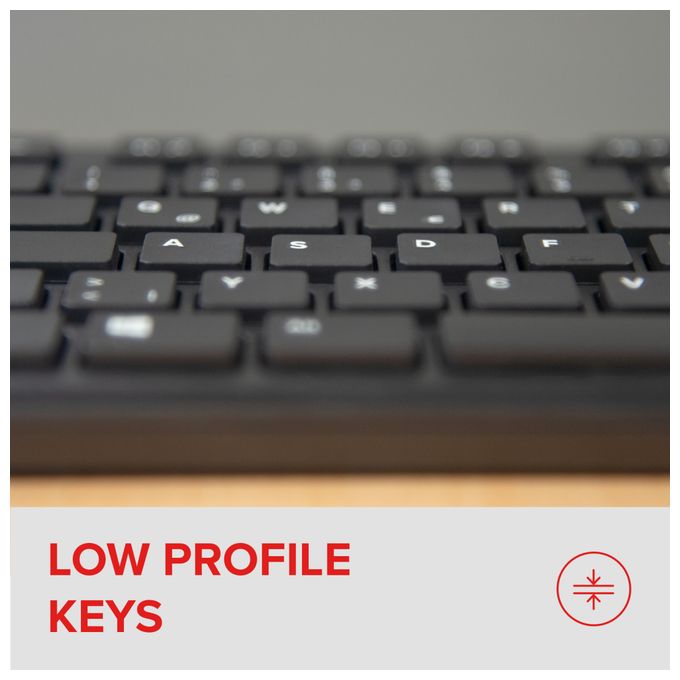 Tastatur RF Wireless 2.4 GHz  SL-640303 (Schwarz) 