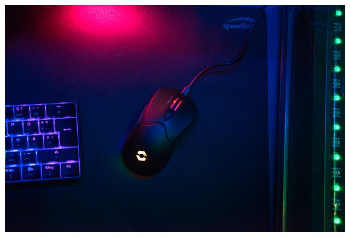4800 DPI Gaming Maus  Velox Wireless (Schwarz) 