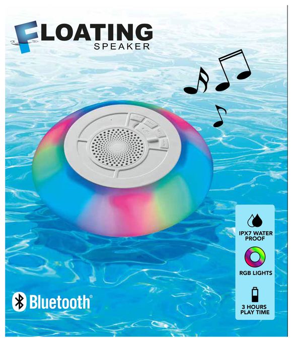 5 W IPX7 Laufzeit bis 3 h  Water Floating (Weiß) 