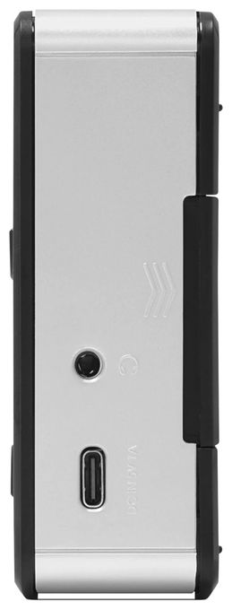 DAB+, FM Radio Tragbar  DigitRadio 1A (Schwarz, Silber) 