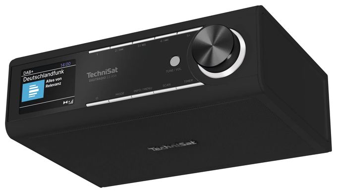 Bluetooth DAB+, FM Radio Küche  DigitRadio 23 ASA (Schwarz) 