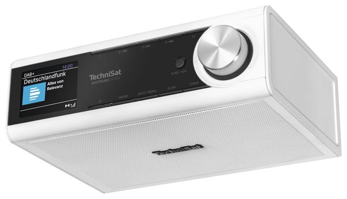 Bluetooth DAB+, FM Radio Küche  DigitRadio 23 ASA (Weiß) 