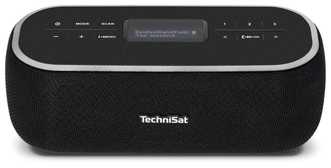 Bluetooth DAB+, UKW Radio Tragbar  DigitRadio BT1 (Schwarz) 