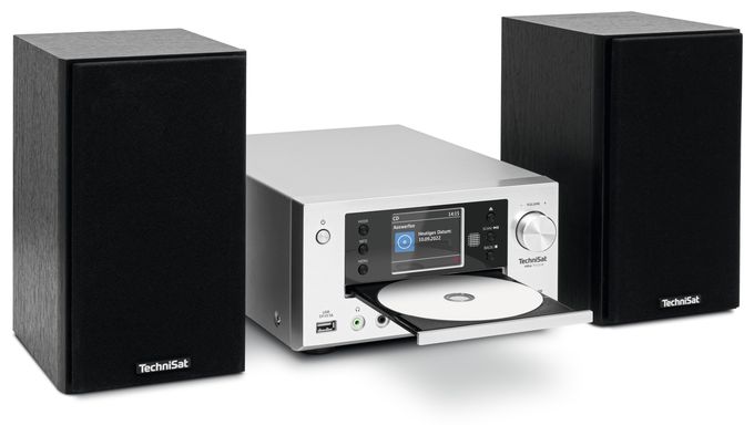 Bluetooth DAB+, FM Radio Internet  Viola 710 CD IR (Silber) 