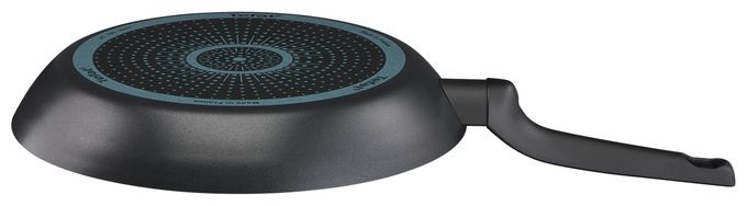  B55506 Easy Cook & Clean Allzweckpfanne 28 cm Rund Titan beschichtet (Schwarz) 