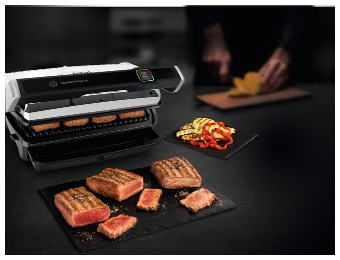 2200 W mit 40 x 20 mm Fläche  GC760D Optigrill Elite XL (Edelstahl) 