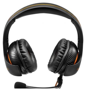 Over Ear Kopfhörer Kabelgebunden  Y-350CPX (Schwarz, Orange) 