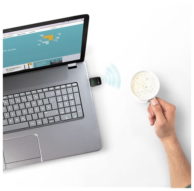 600 Mbit/s WiFi 5 T2U AC600 WLAN USB Stick 