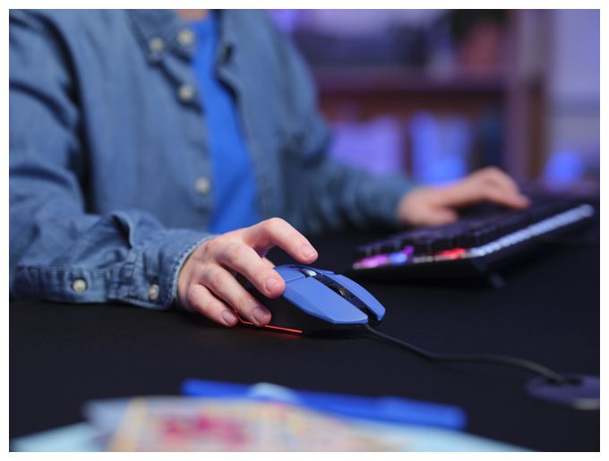 6400 DPI Gaming Maus  GXT109B FELOX (Blau) 