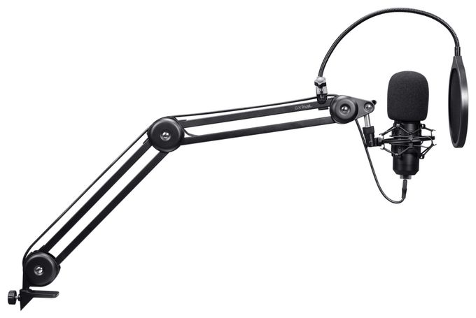 Kabelgebunden Podcast-Mikrofon USB  GXT270 Emita II+ (Schwarz) 
