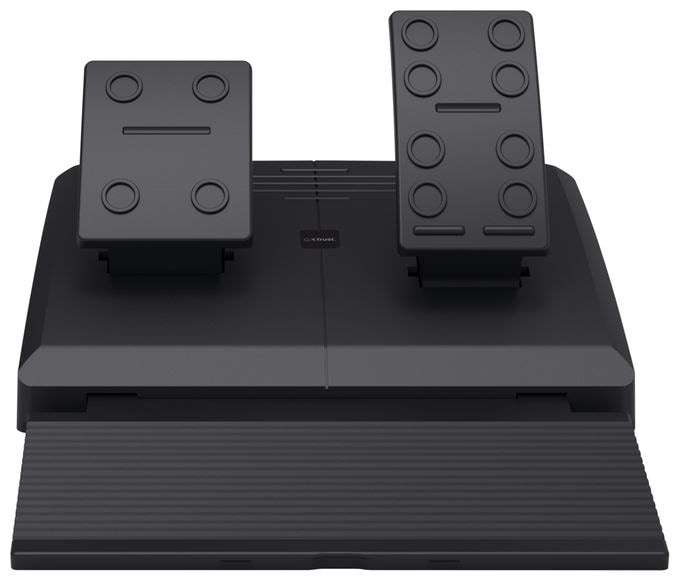 Lenkrad + Pedale für Nintendo Switch, PlayStation 4, Xbox One S, Xbox One X, Xbox Series S, Xbox Series X  GXT289 Movi (Schwarz) 