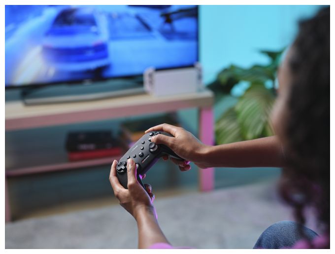 Analog / Digital Joystick für Android, Nintendo Switch, PC, Tablet PC, iOS  GXT542 Muta (Schwarz) 