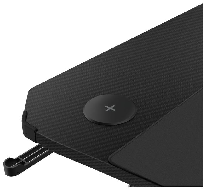 bis 150 kg  GXT710 Luminus Pro RGB Gamingtisch (Schwarz) 
