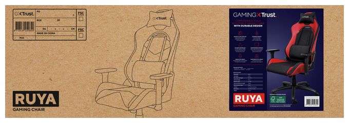 Gamingstuhl bis 150 kg GXT714 Ruya 