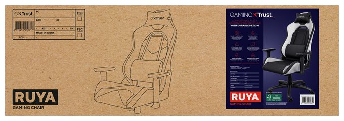 Gamingstuhl bis 150 kg GXT714 Ruya 