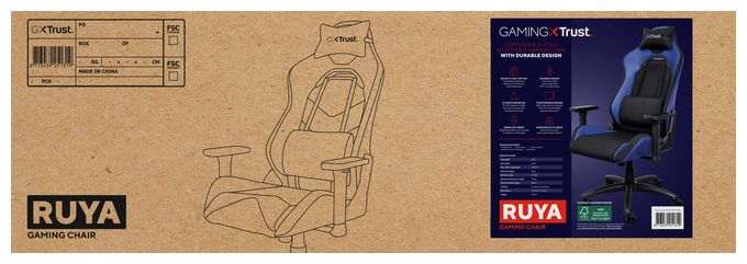 Gamingstuhl bis 150 kg GXT714 Ruya 