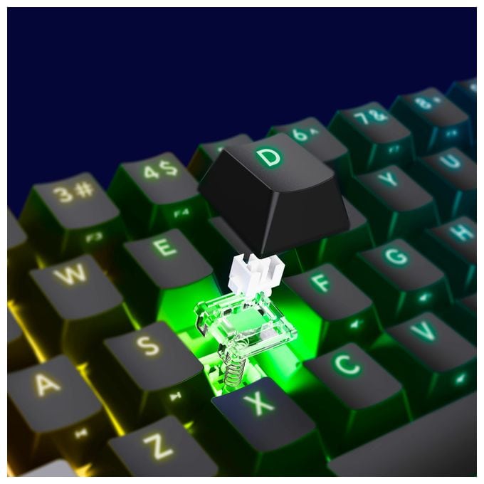 RGB-LED Gaming Tastatur USB  GXT867 Acira (Schwarz, Grau) 