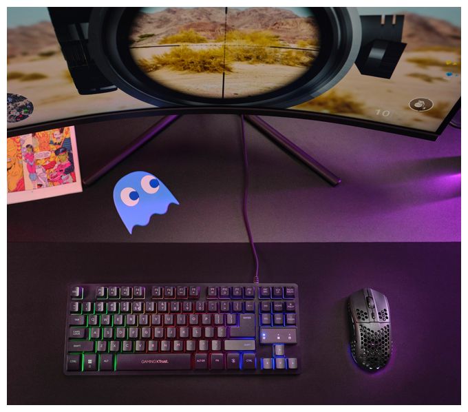 4800 DPI Gaming Maus Optisch  GXT929 Helox (Schwarz) 