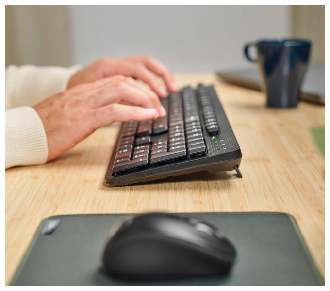 Büro Tastatur RF Wireless 2.4 GHz  Ody II (Schwarz) 