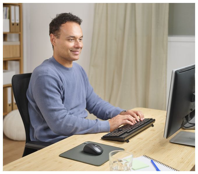 Büro Tastatur RF Wireless  Ody II (Schwarz) 