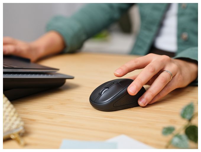 1600 DPI Reisen Maus Optisch  Primo Bluetooth (Schwarz) 