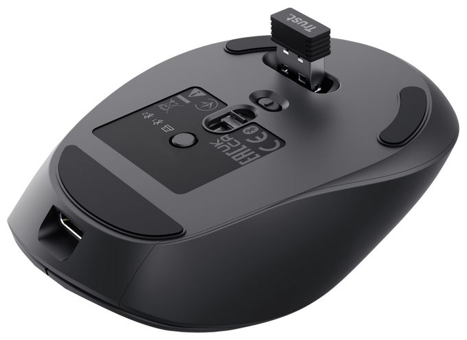4000 DPI Universal Maus Optisch  Zevo (Schwarz) 