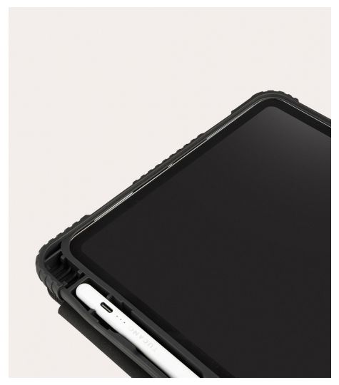 Folio aus Kunststoff für Apple iPad 10.9" 10th gen 2022 iPad A16 (2025) bis 27,7 cm (10.9") mit Magnetverschluss (Schwarz) Educo 