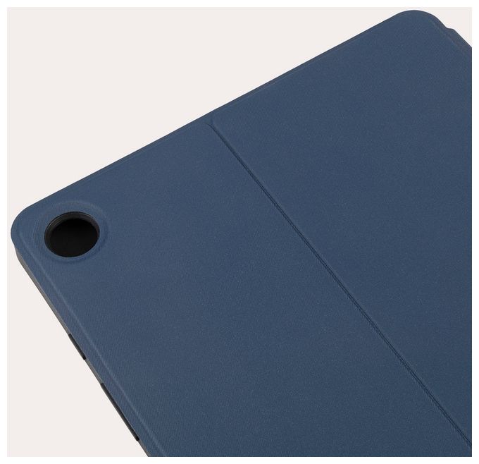 Flip case aus Kunststoff für Samsung Galaxy Tab A9+ (11") 2023 bis 27,9 cm (11") mit Klappverschluss (Blau) Gala 