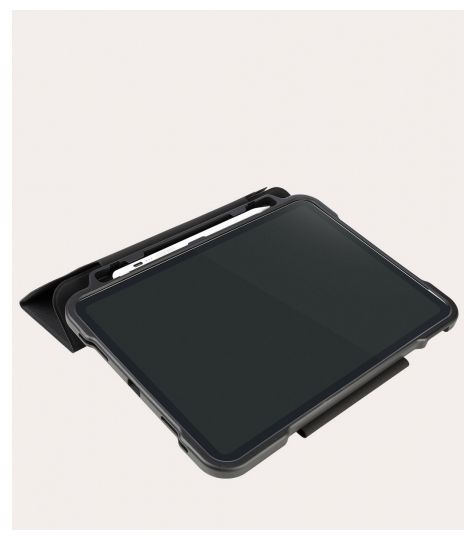 Folio aus Kunststoff für Apple iPad 10.9" 10th gen 2022 bis 27,7 cm (10.9") mit Magnetverschluss (Schwarz) IPD1022AL-BK 