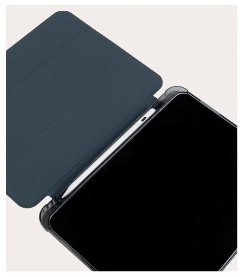 Folio aus Polycarbonat, Thermoplastische Polyurethane (TPU) für Apple iPad 10.9" 10th gen 2022 bis 27,7 cm (10.9") Schockresistent (Graphit, Transparent) IPD1022STBBK 
