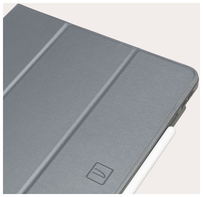 Folio aus Kunststoff für Apple iPad Pro 12.9" 2021 bis 32,8 cm (12.9") Staubresistent, Kratzresistent, Spritzwassergeschützt (Grau) Link 