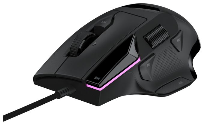 30000 DPI Gaming Maus Optisch  Command Series MC3 Wired (Schwarz) 