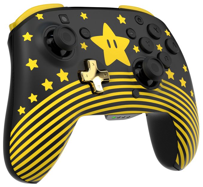 Gamepad für Nintendo Switch, Nintendo Switch 2, Nintendo Switch Lite, Nintendo Switch OLED  Rematch (Schwarz, Gold, Gelb) 